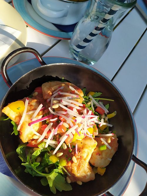 Austrian potato pasta 🥔🍝 at Landtmann's Jausen Station in Vienna