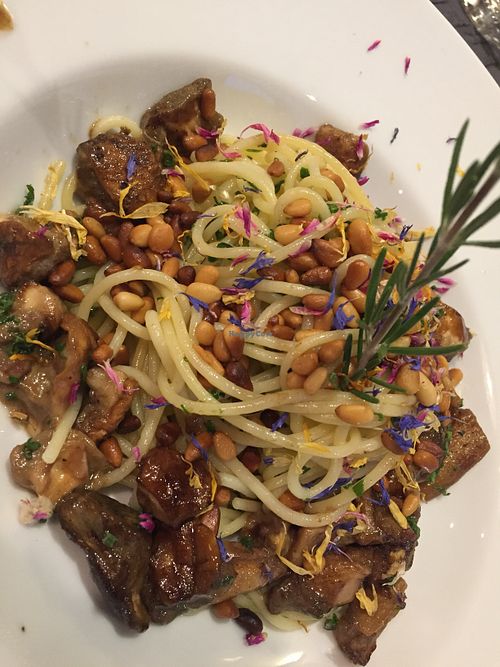 Steinpilz - Trüffel - Spaghetti  at Elke in Rheinfelden