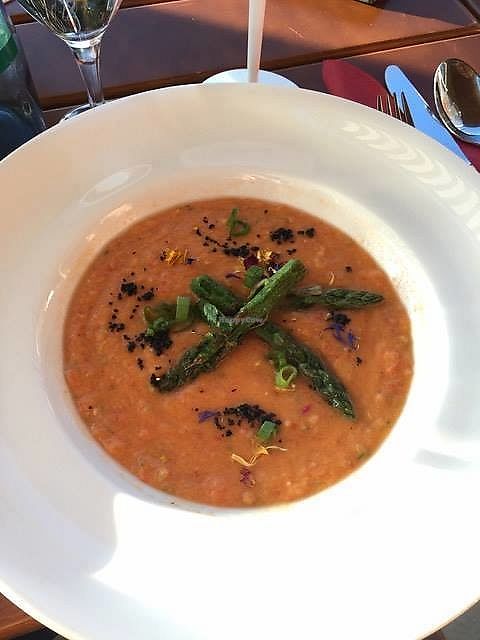 Gazpacho at Rosengarten in Loerrach