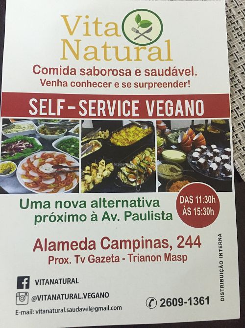 Try to find this signboard on the street at Vita Natural in Sao Paulo