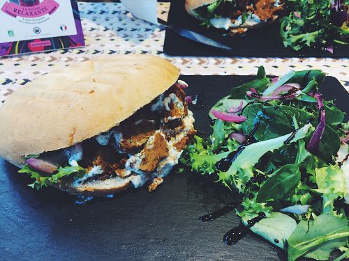 Vegan kebab ?  at L'Ere Vegane in Strasbourg