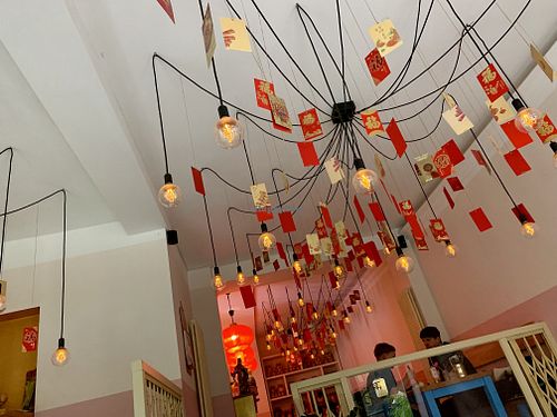 inside at +84 Asian Restaurant in Berlin