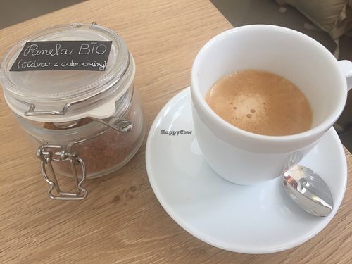 Coffee  at MyRaw Food  in Brno