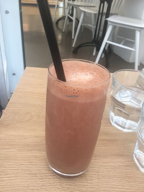 Chocolate milkshake  at MyRaw Food  in Brno
