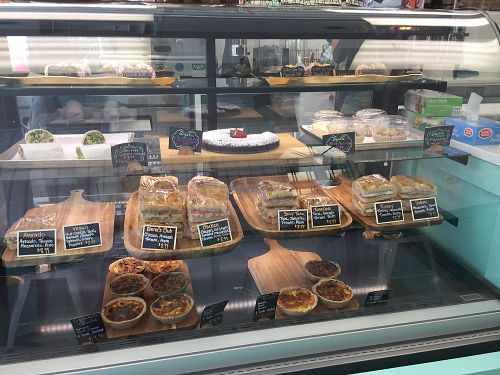 some of the daily offerings.  at Blend Cups Organic in Hackensack