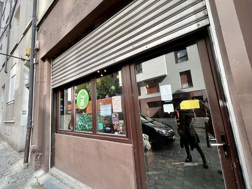 store front  at The Judgy Vegan in Brussels
