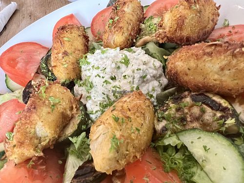 "fish"   at The Judgy Vegan in Brussels