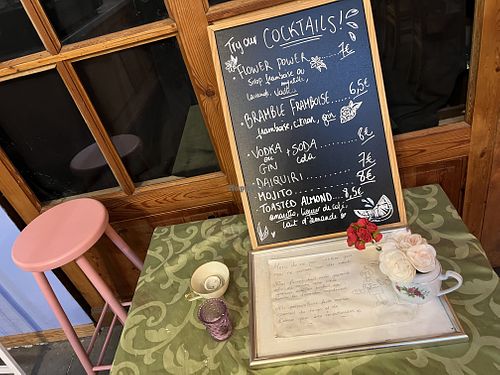 menu  at The Judgy Vegan in Brussels