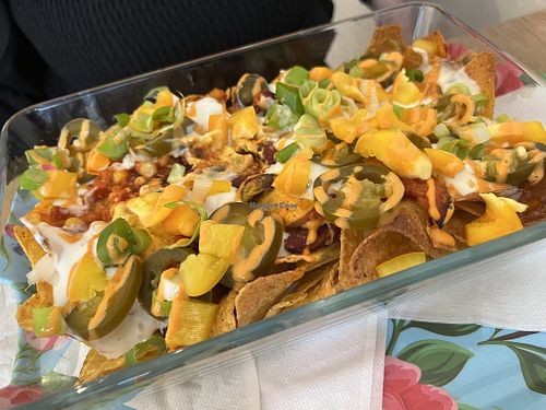 nachos vegan  at The Judgy Vegan in Brussels