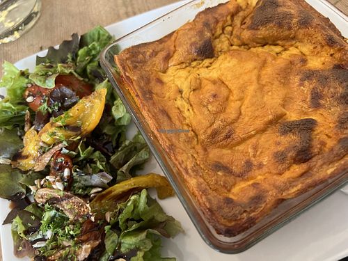 lasagne vegan  at The Judgy Vegan in Brussels