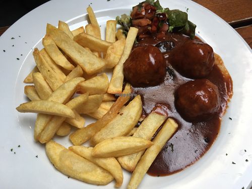 Boulets de Liège at The Judgy Vegan in Brussels