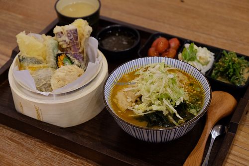 curry udon combo  at Hoshina 穗科 - Zhongshan District in Taipei