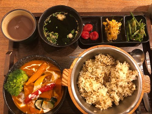 Thai curry set - fantastic  at Hoshina 穗科 - Zhongshan District in Taipei