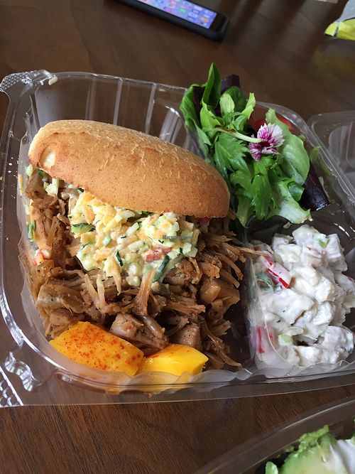 Jackfruit BBQ Sandwich at Recipe Oak Cliff in Dallas