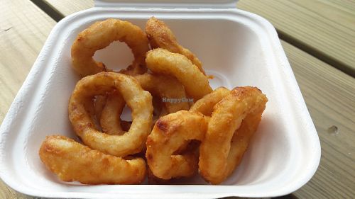 Onion Rings at Zad's in Manchester