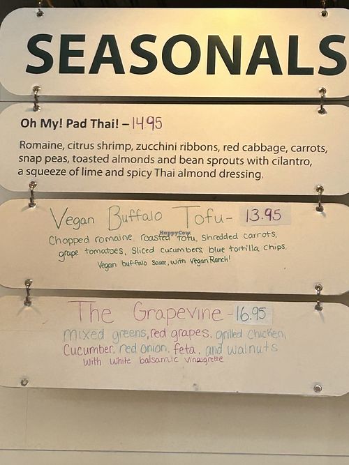 Vegan dish   at Homegrown Kitchen in East Aurora