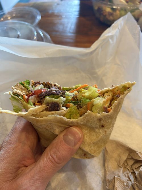 Nearly forgot to take a photo.   at Homegrown Kitchen in East Aurora