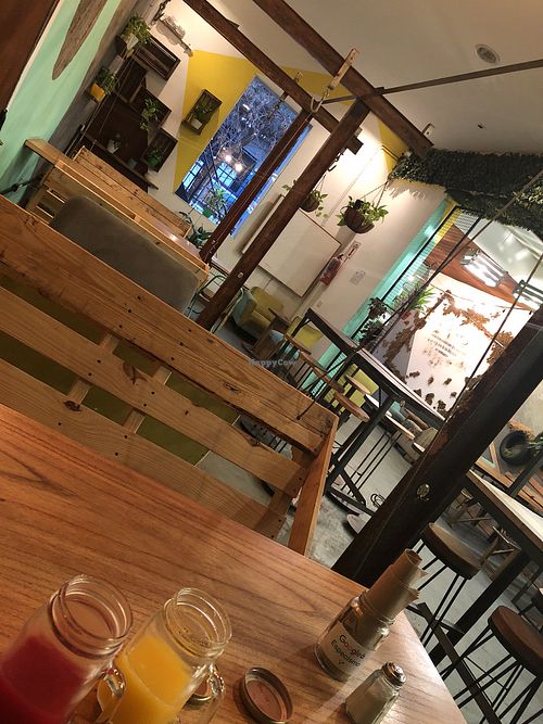 Cool atmosphere  at Estilo Veggie in Buenos Aires