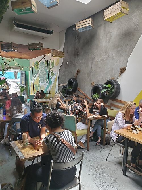 Inside at Estilo Veggie in Buenos Aires