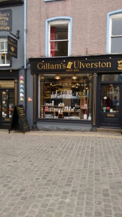shop at Gillam's Tea Room in Ulverston