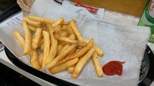 fries  at Marty's V Burger in New York City