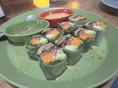 Sushi  at Hemp Cafe Tokyo in Tokyo