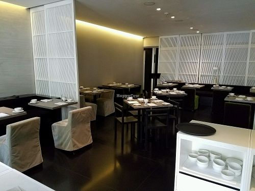 inside dining at La Suite West Hotel in West London