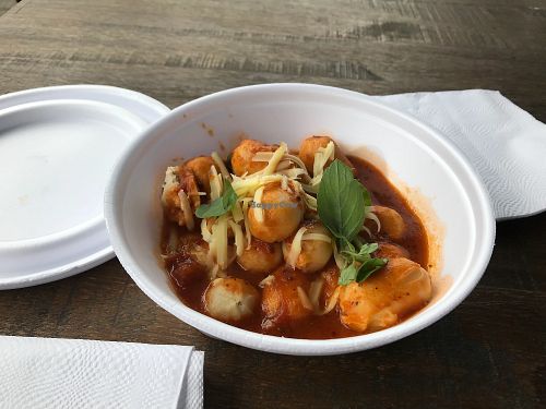 Gnnochi at Vegan Park in Sao Paulo