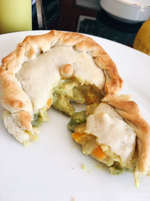 Thai Vegetable (vegan) pie at Molly's in Padangbai