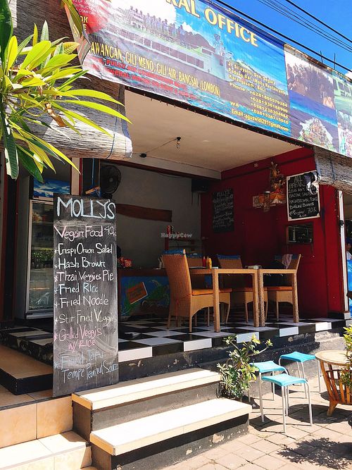 Storefront at Molly's in Padangbai