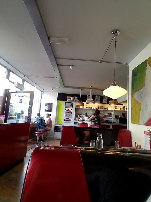 Inside the Diner, June 2018 at The Diner in Stroud