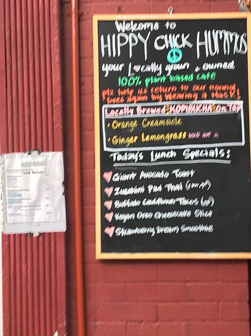 Specials! at Hippy Chick Hummus in Frederick