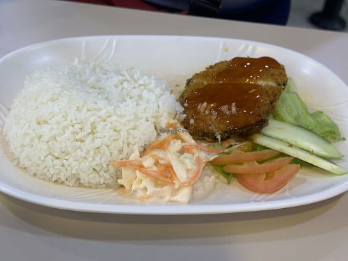   at Li Wei Vegetarian 笠维素食 in Northeast Singapore