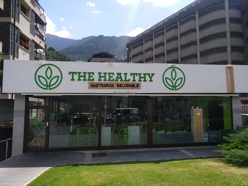 Seen from street at The Healthy in Escaldes-engordany