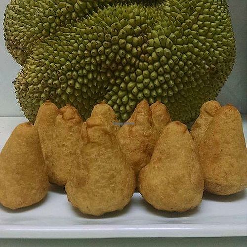 Veg ";coxinha"; at Gran Bazar Pac in Cuiaba