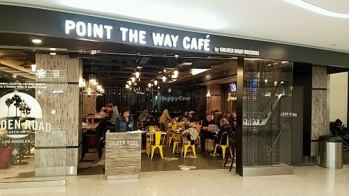 outside at LAX - Point the Way Cafe - T6 in Los Angeles