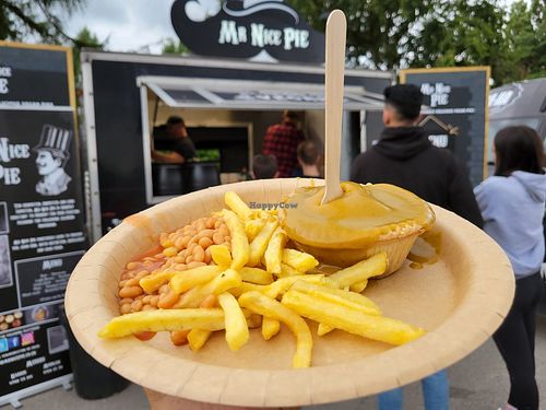 Butternut Curry pie with a meal deal at Mr Nice Pie​ in Port Talbot