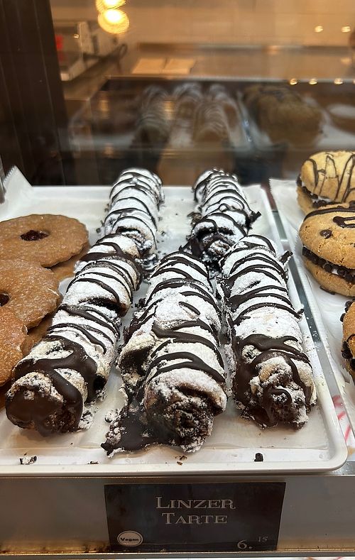 Vegan desserts   at Bare Naked Bakery & Cafe in Plainview