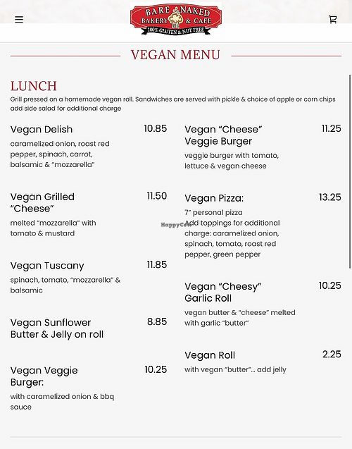   at Bare Naked Bakery in Bellmore