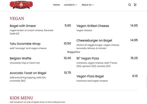   at Bare Naked Bakery in Bellmore