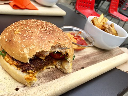 Super yummy at Vegiman - Feldberg Kiosk in Basel