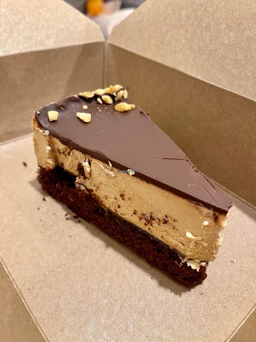 Kenny’s peanut butter chocolate pie  at R. Thomas Deluxe Grill in Atlanta