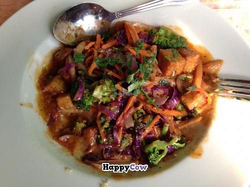 Thai Express with tempeh at R. Thomas Deluxe Grill in Atlanta
