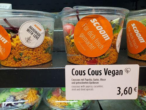 Vegan option at HAM - Scoom - T1 in Hamburg