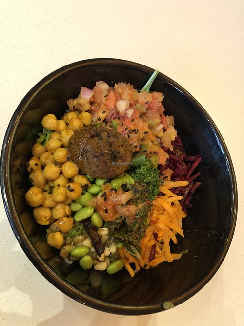 Vegan Bowl w/Falafel  at Copper Branch in Toronto