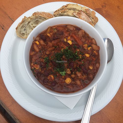 Chili sin carne at Panoramarestaurant Wallberg in Rottach-egern