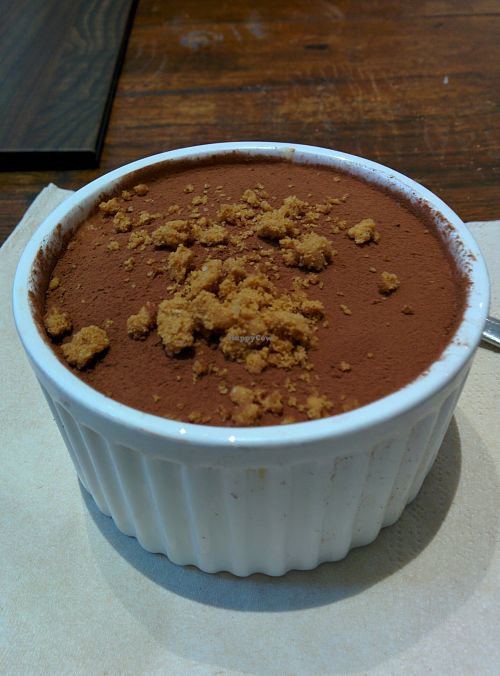 tiramisu at Recollets in Antwerpen