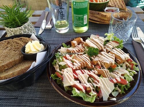 Ceaser salade at Recollets in Antwerpen