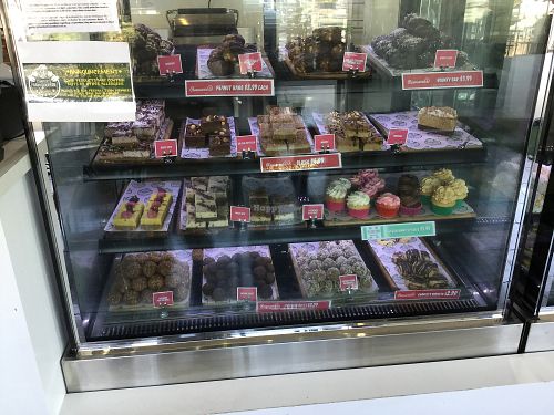 display case 1 at Charlie's Raw Squeeze in Clayfield