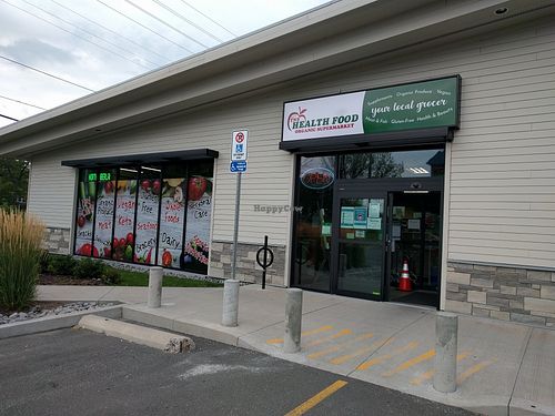 Store front. There's plenty of parking. at TNS Health Food in Cobourg